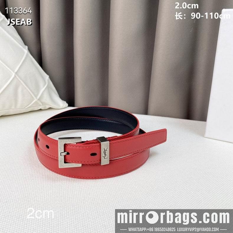 YSL belt 20mmX90-115cm 8L02