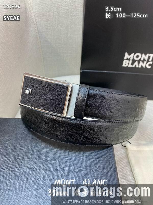Montblanc belt 自动扣 35mmX100-125cm 8L072014