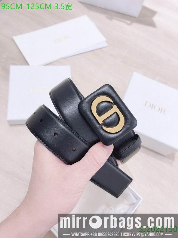 Dior belt 35mmX95-125cm 7D07