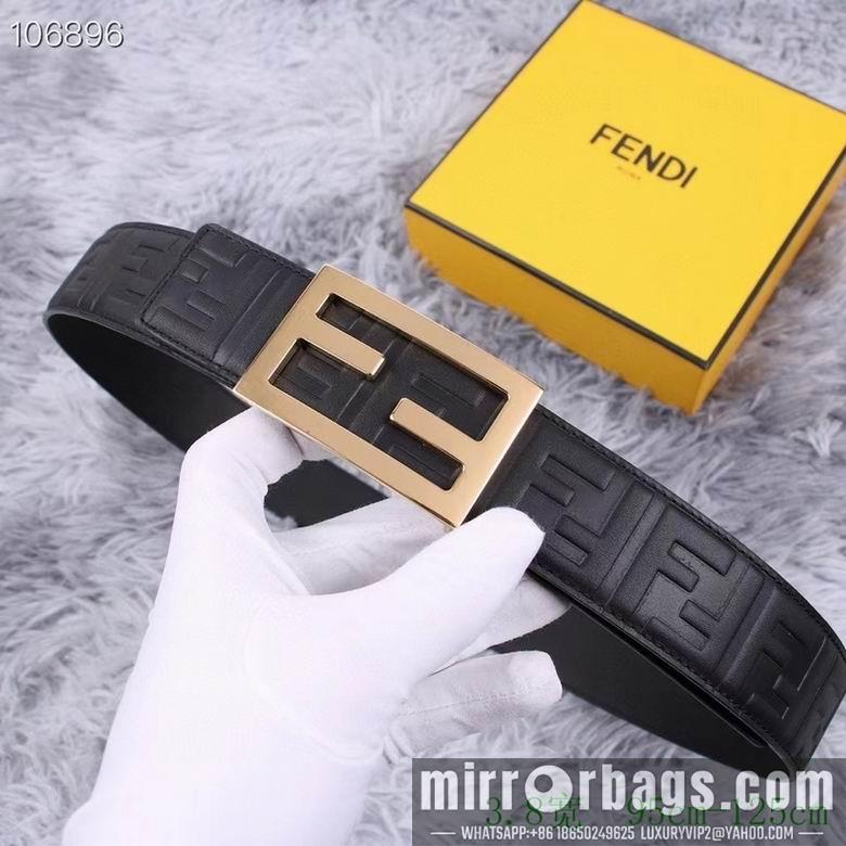 Fendi Belt 38mmX95-125cm 7D89