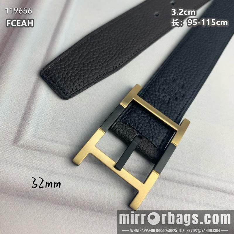 Hermes belt 32mmX95-125cm 8L040803