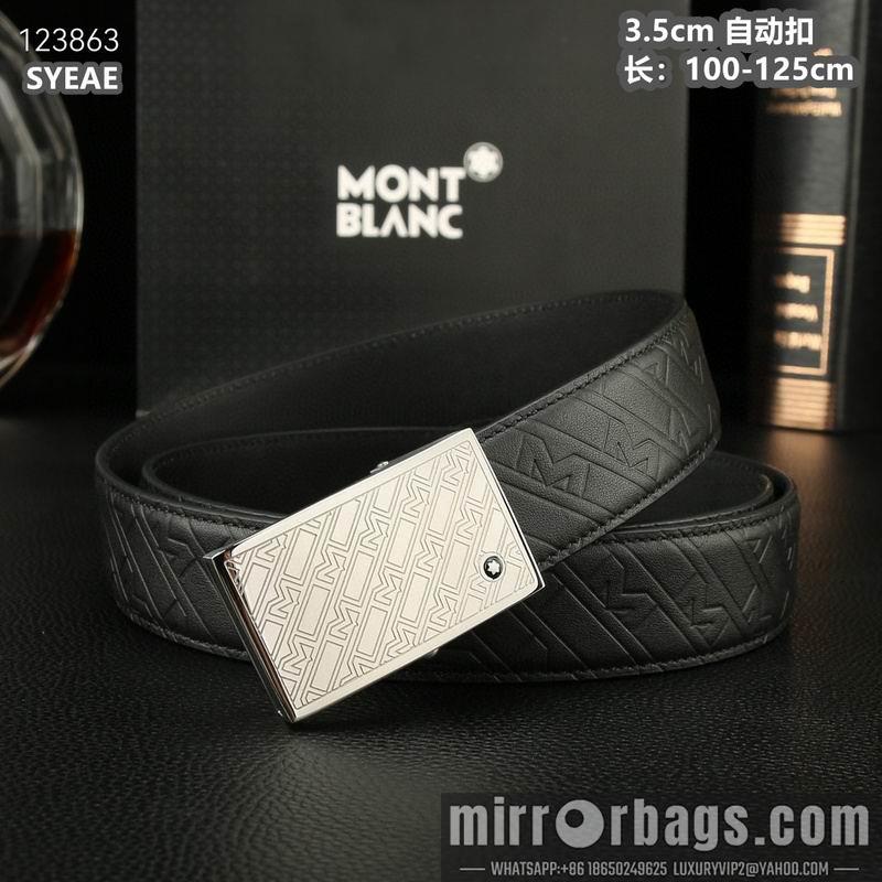Montlanc belt 35mmX100-125cm 8L47