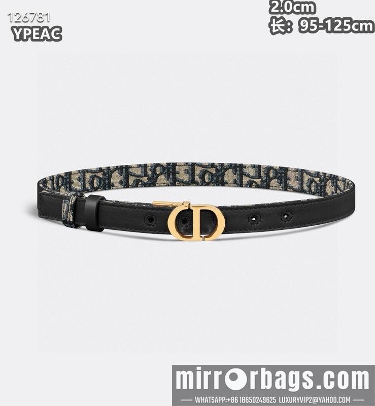 Dior belt 20mmX95-125cm 8L22