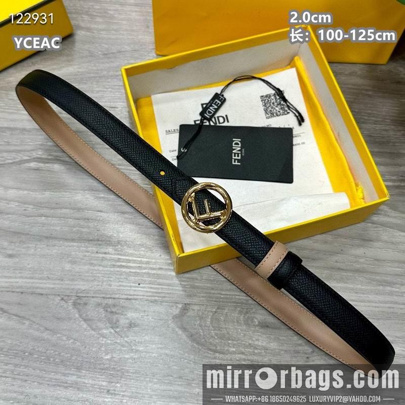Fendi belt 20mmX100-125cm 8L22