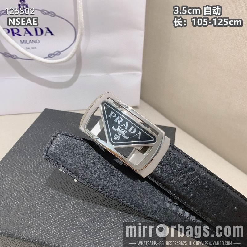Prada belt 35mmX105-125cm 8L62