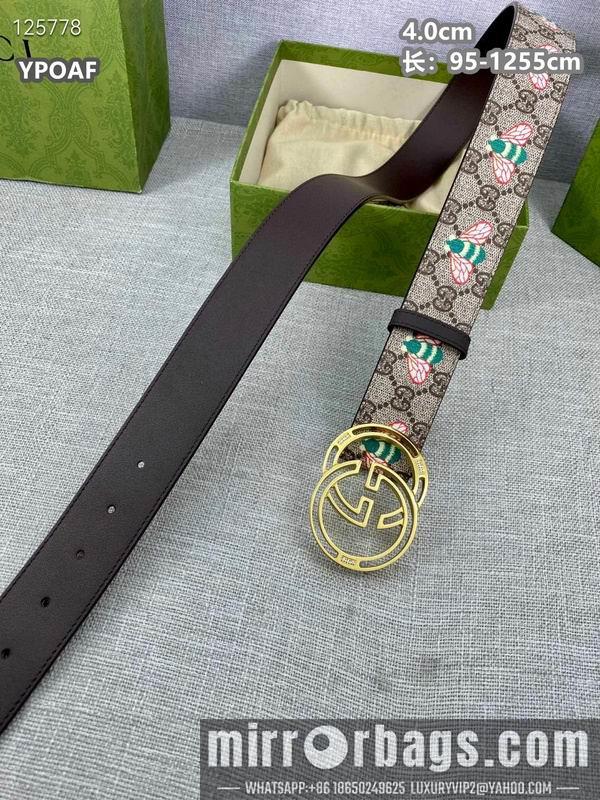 Gucci belt 40mmX95-125cm 8L76