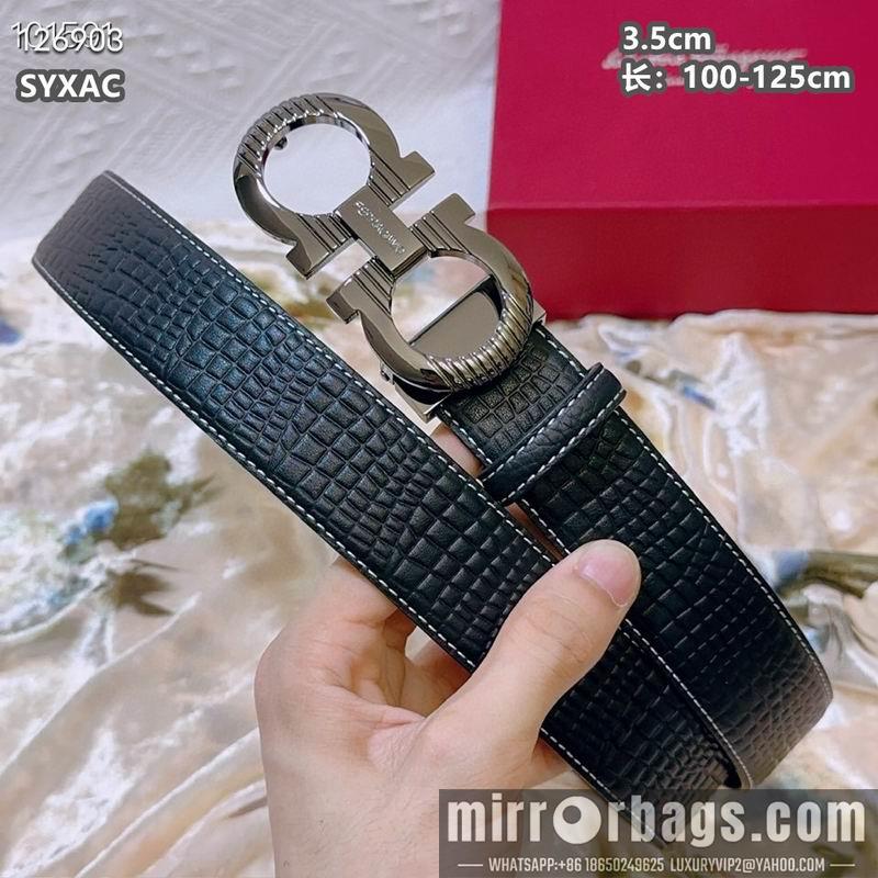 Ferragamo belt 35mmX100-125cm 8L89