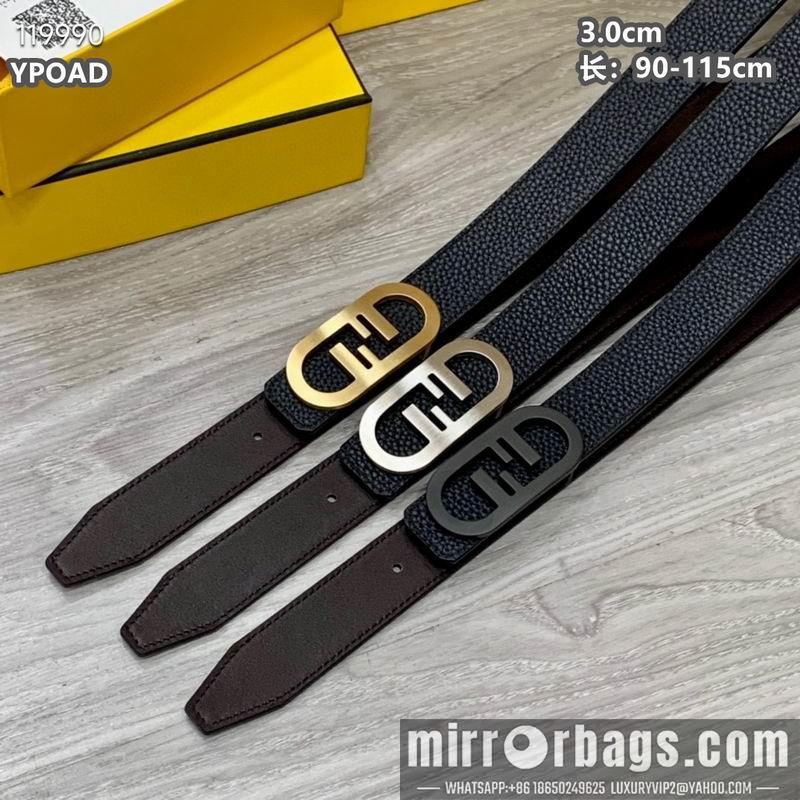 Fendi belt 30mmX90-115cm 8L19