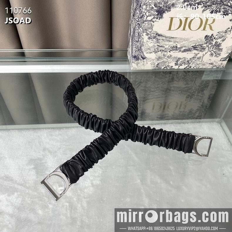 Dior Belt 20mmX90-105cm 8L02
