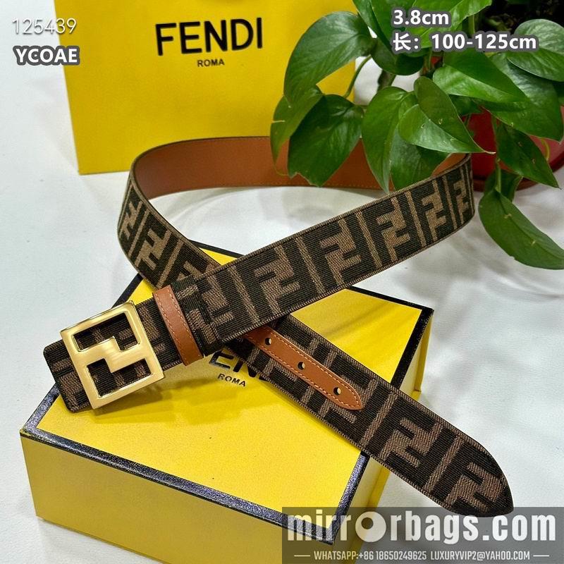 Fendi belt 38mmX100-125cm 8L14