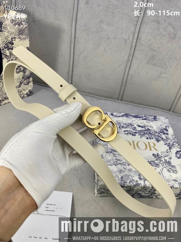Dior Belt 20mmX90-115cm 8L04