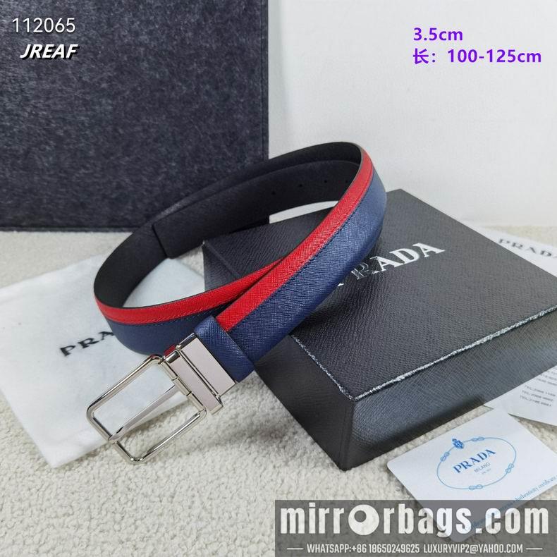 Prada belt 35mmX100-125cm 8L05