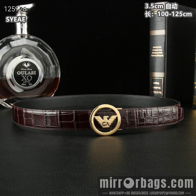 Armani belt 35mmX100-125cm 8L11