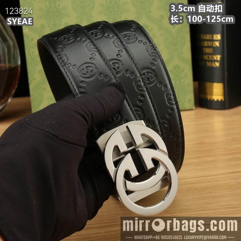 Gucci belt 35mmX100-125cm 8L44