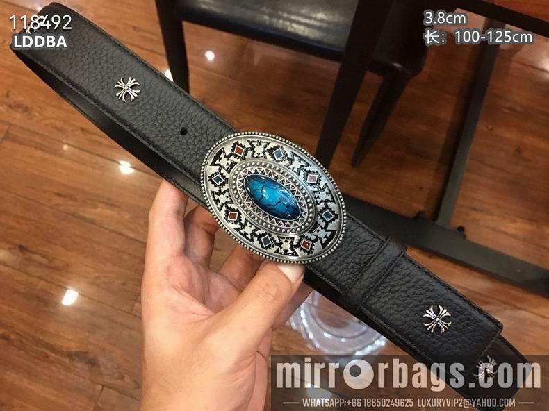 Chrome Hearts belt 38mmX100-125cm 8L13