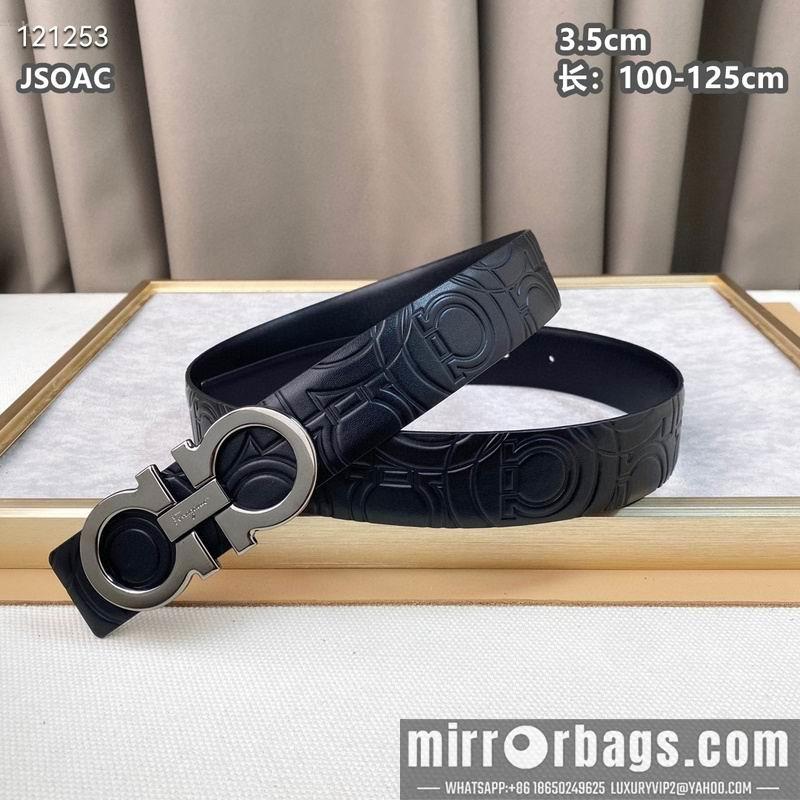 Ferragamo belt 35mmX100-125cm 8L66