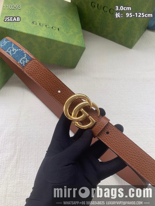 Gucci belt 30mmX95-125cm 8L16