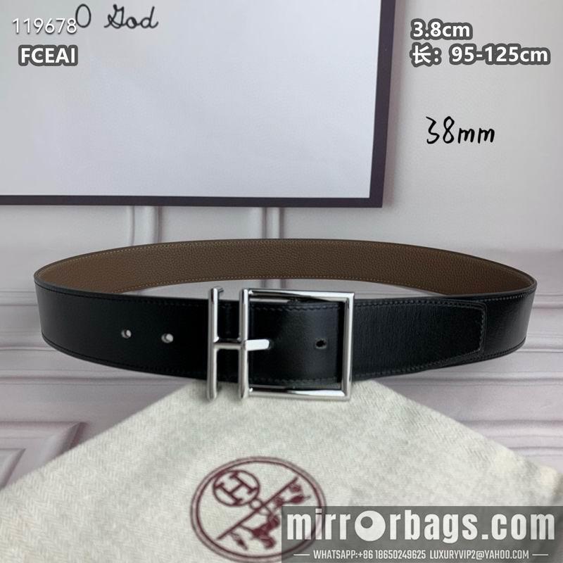 Hermes belt 38mmX95-125cm 8L040802