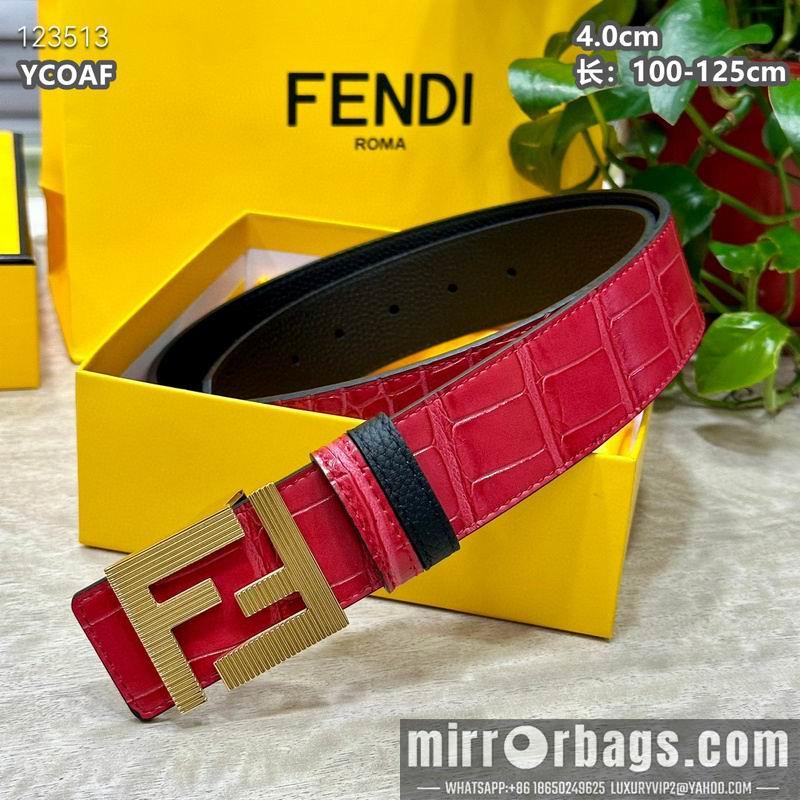 Fendi belt 40mmX100-125cm 8L34
