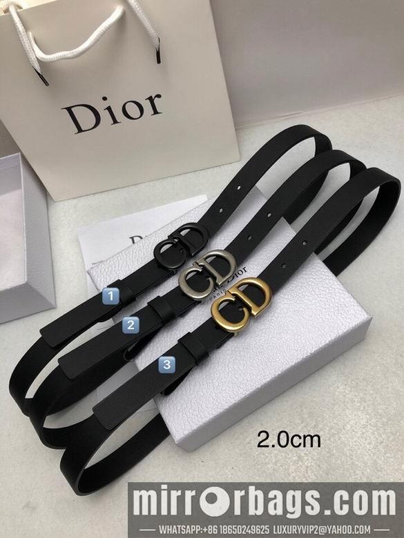 Dior Belt 20mmX95-110cm 7d20