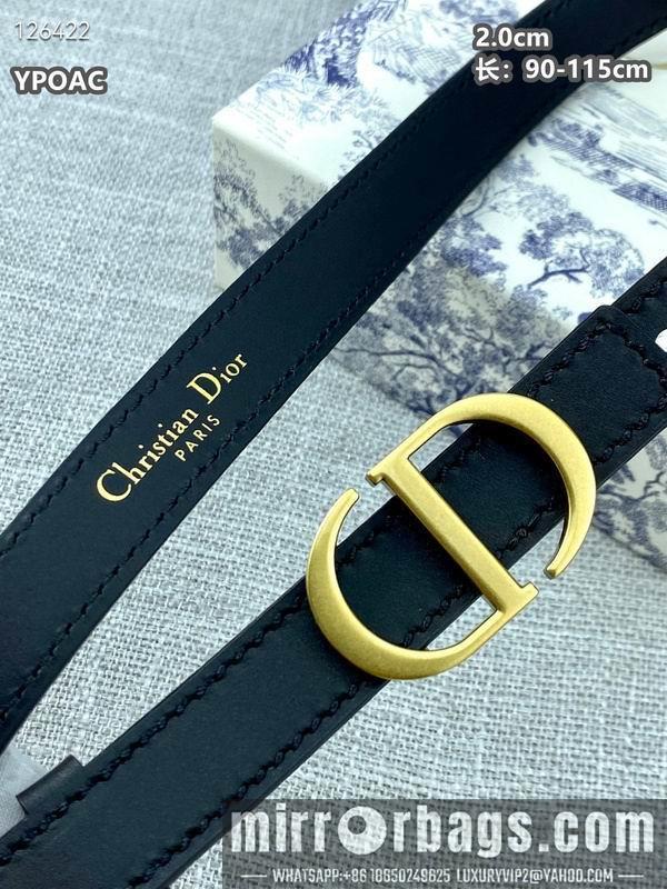 Dior belt 20mmX90-115cm 8L01