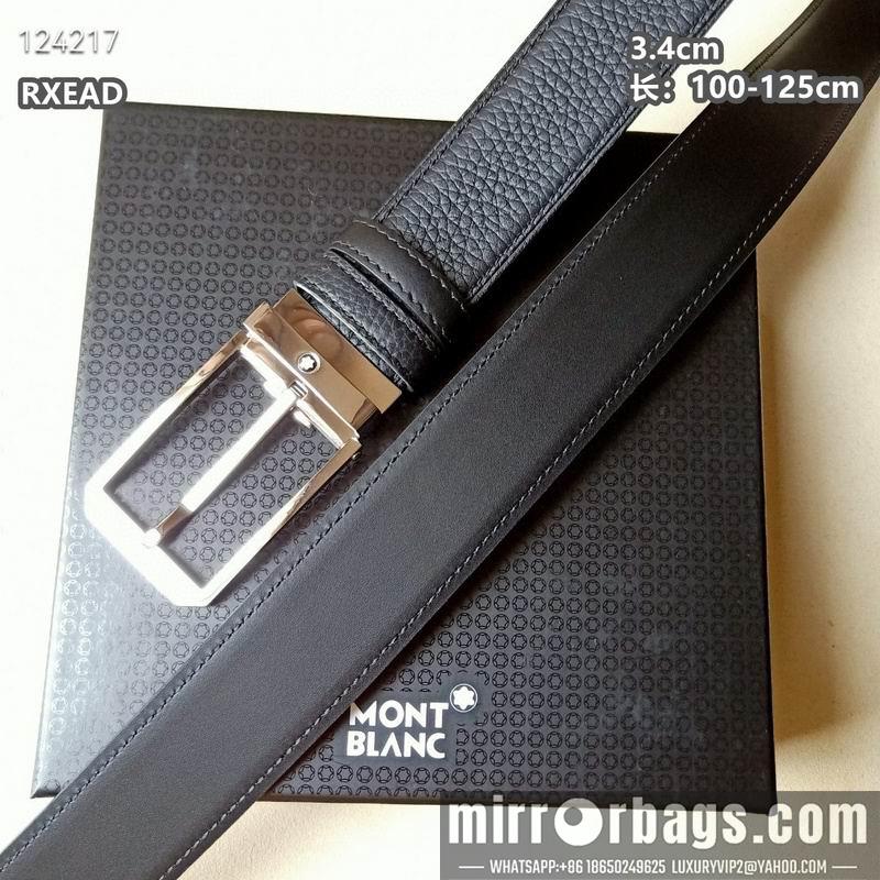 Montblanc belt 34mmX100-125cm 8L05