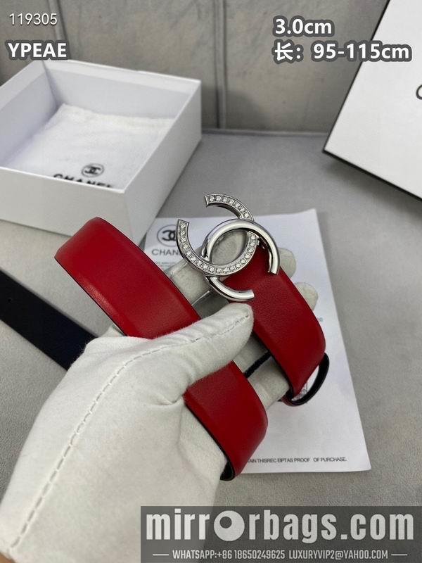 Chanel belt 30mmX95-115cm 8L040803