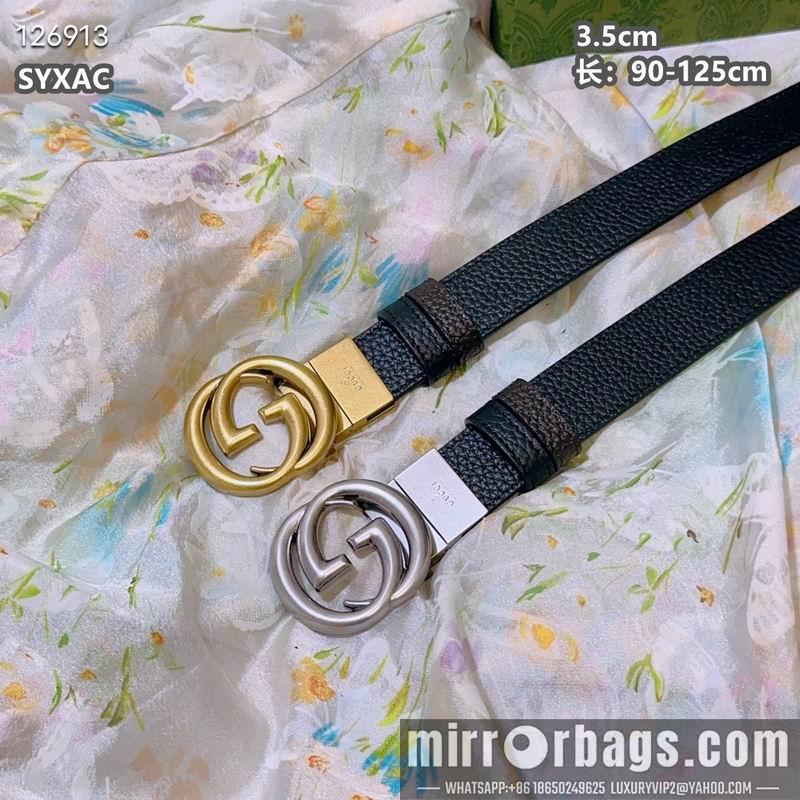 Gucci belt 35mmX90-125cm 8L72