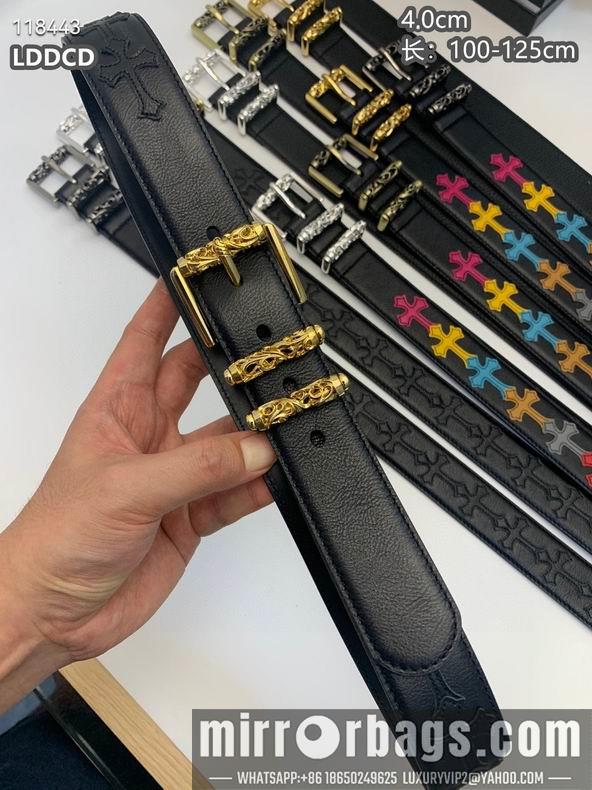Chrome Hearts belt 38mmX100-125cm 8L25