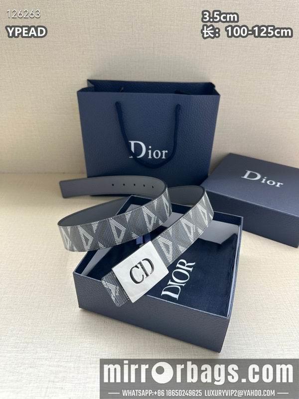 Dior belt 35mmX100-125cm 8L28