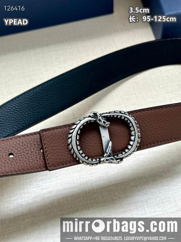 Dior belt 35mmX95-125cm 8L20