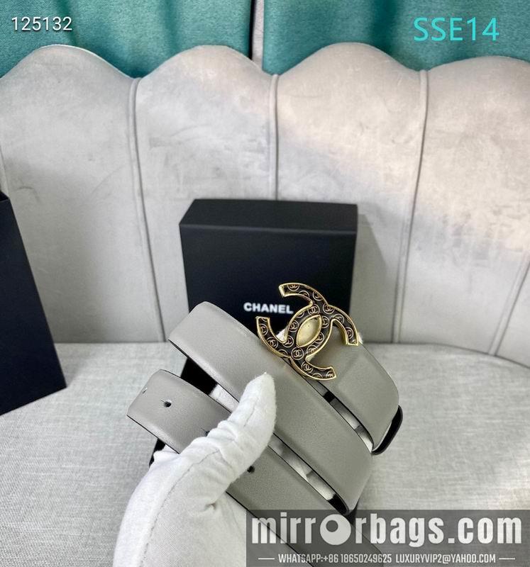 Chanel belt 30mmX95-125cm XH01
