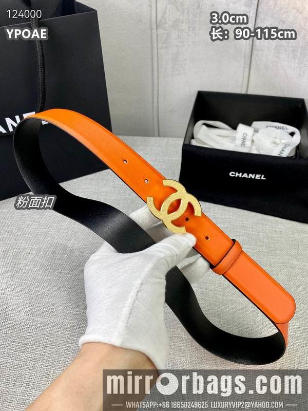 Chanel belt 30mmX90-115cm 8L09