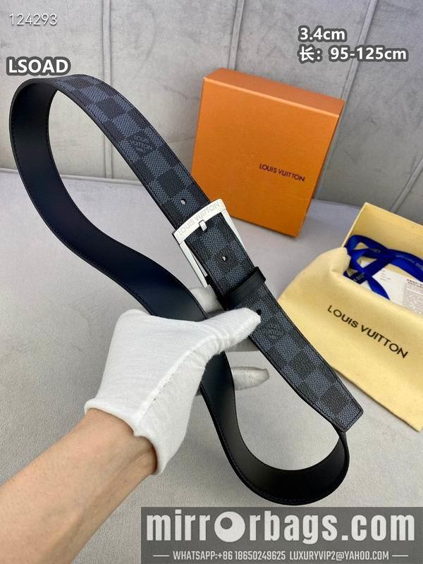 LV belt 34mmX95-125cm 8L25