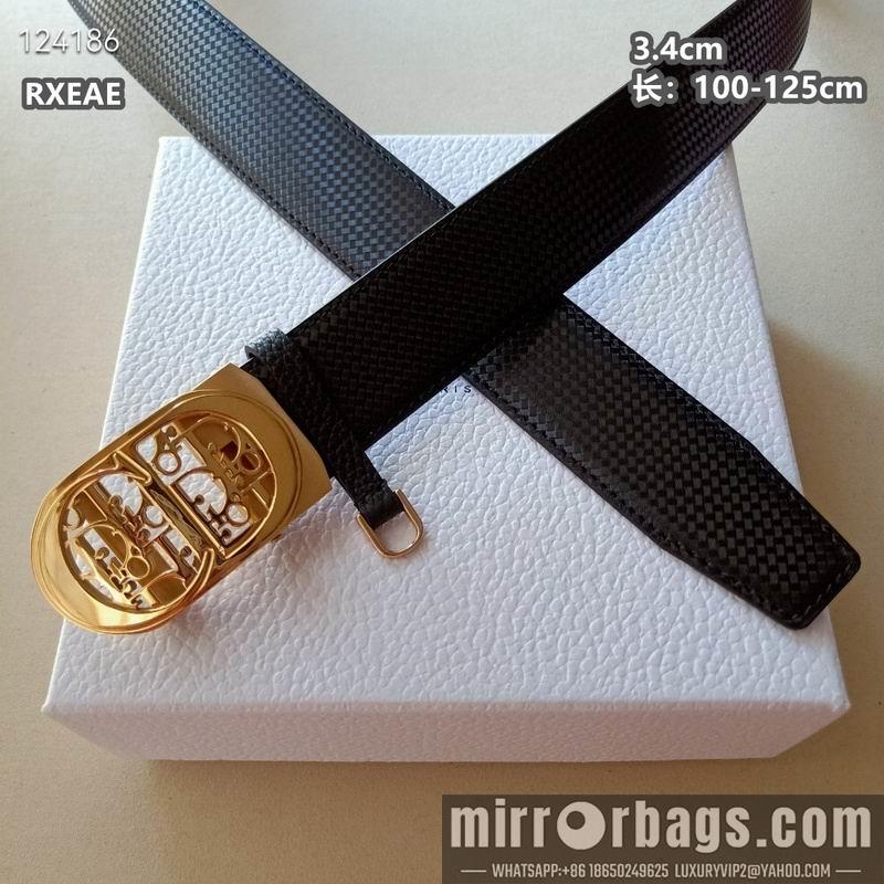 Dior belt 34mmX100-125cm 8L02