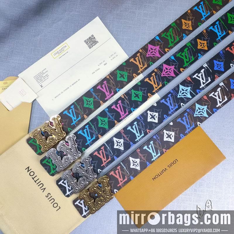 LV belt 38mmX90-125cm lb24