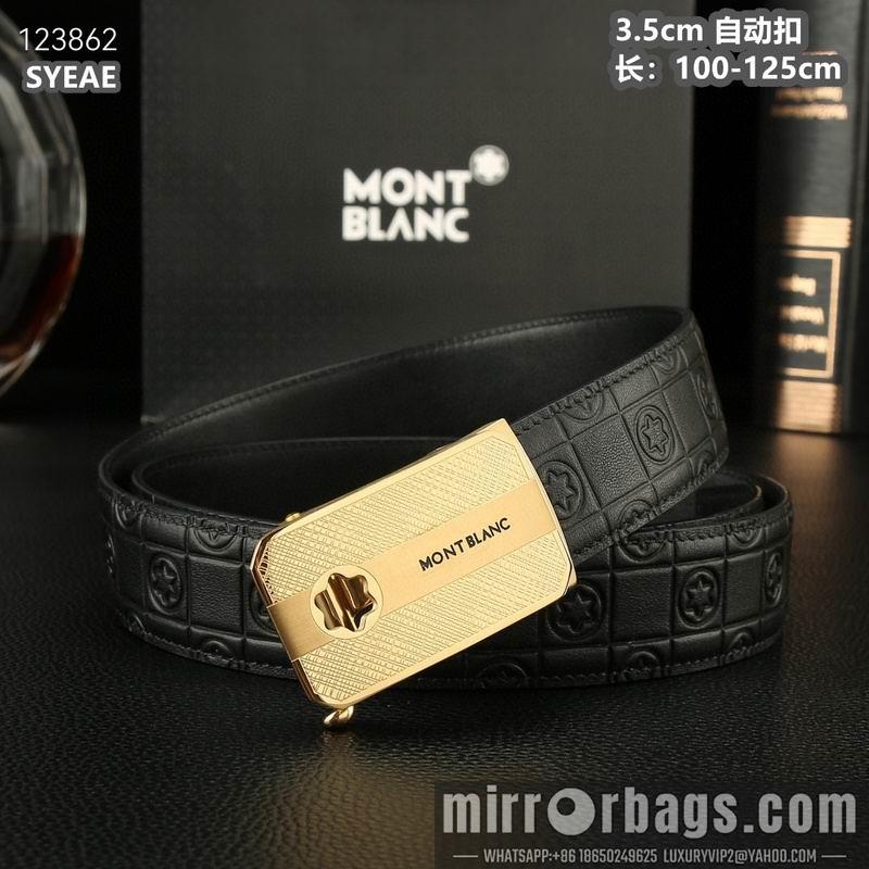 Montlanc belt 35mmX100-125cm 8L48