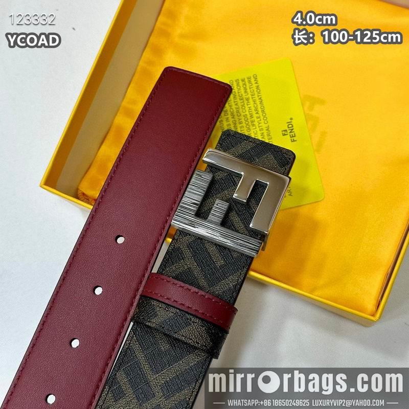 Fendi belt 40mmX100-125cm 8L74