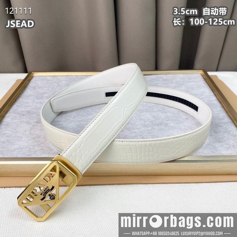Prada belt 35mmX100-125cm 8L42