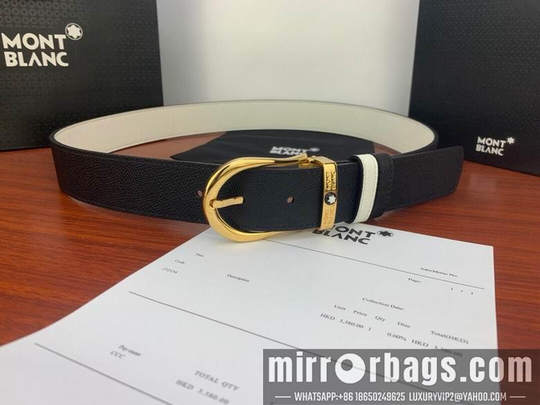 Montblanc Belt 34mmX95-125CM 7D13