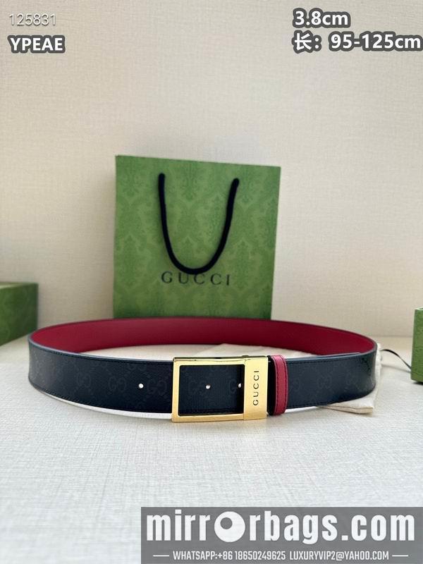 Gucci belt 38mmX95-125cm 8L01