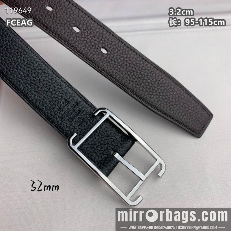 Hermes belt 32mmX95-115cm 8L040801