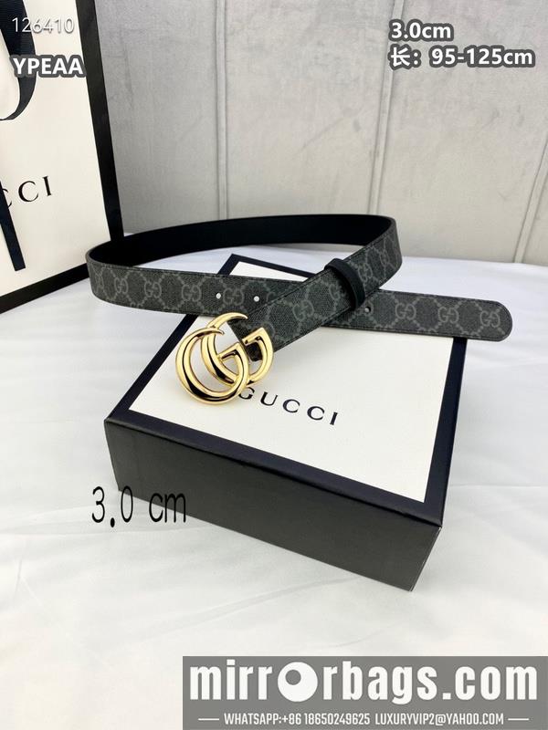 Gucci belt 30mmX95-125cm 8L19