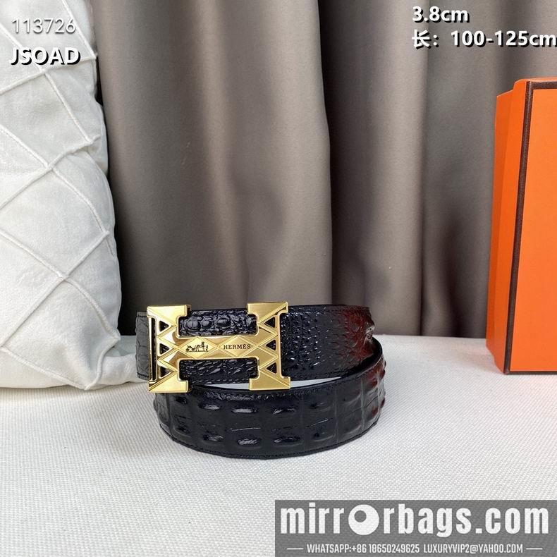 Hermes belt 38mmX100-125cm 8L082505