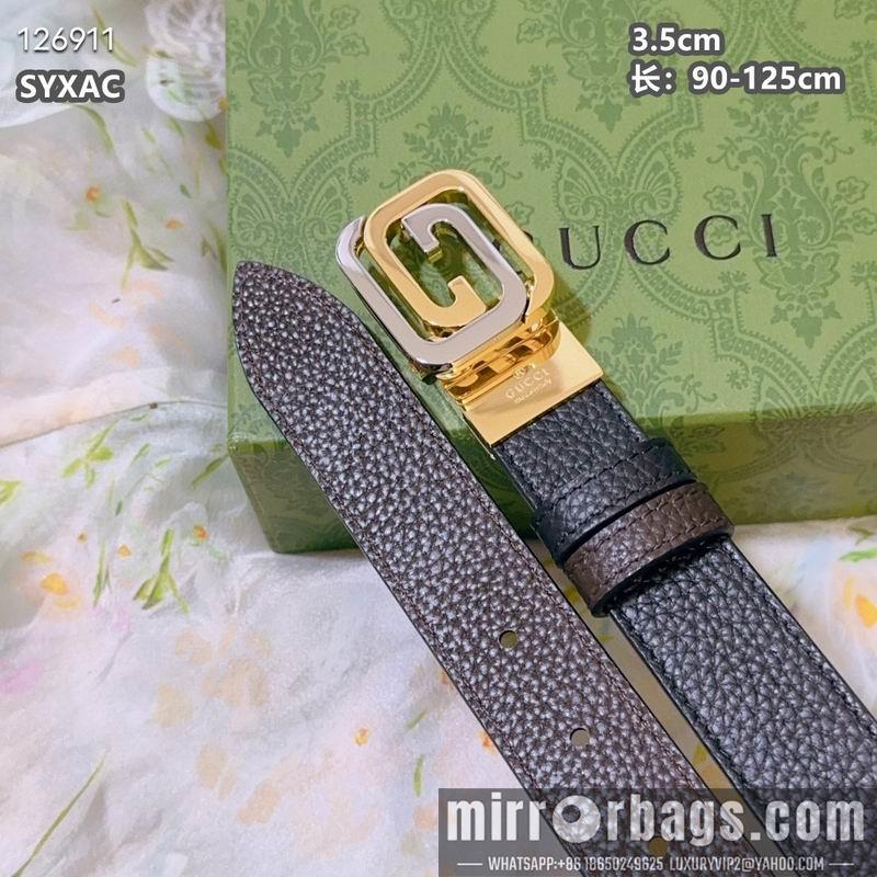 Gucci belt 35mmX90-125cm 8L70
