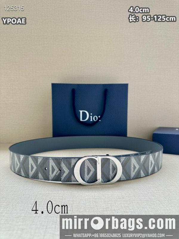 Dior belt 40mmX95-125cm 8L04