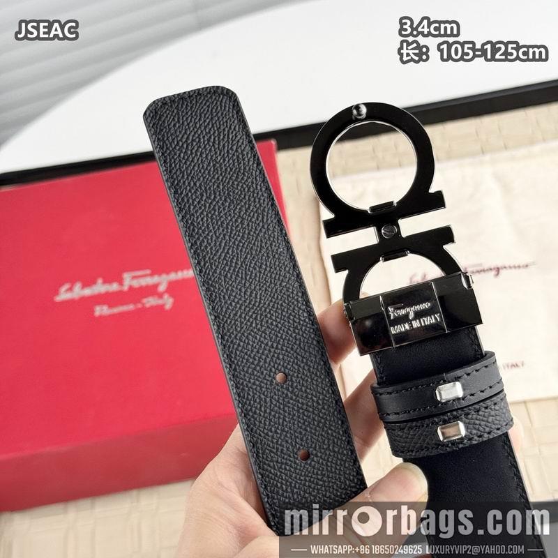 Ferragamo belt 34mmX105-125cm 8L18