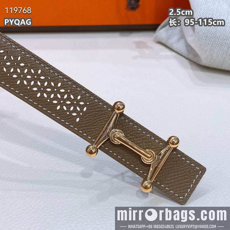 Hermes belt 25mmX95-115cm 8L040801