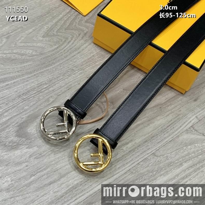Fendi Belt 30mmX95-125cm 8L10