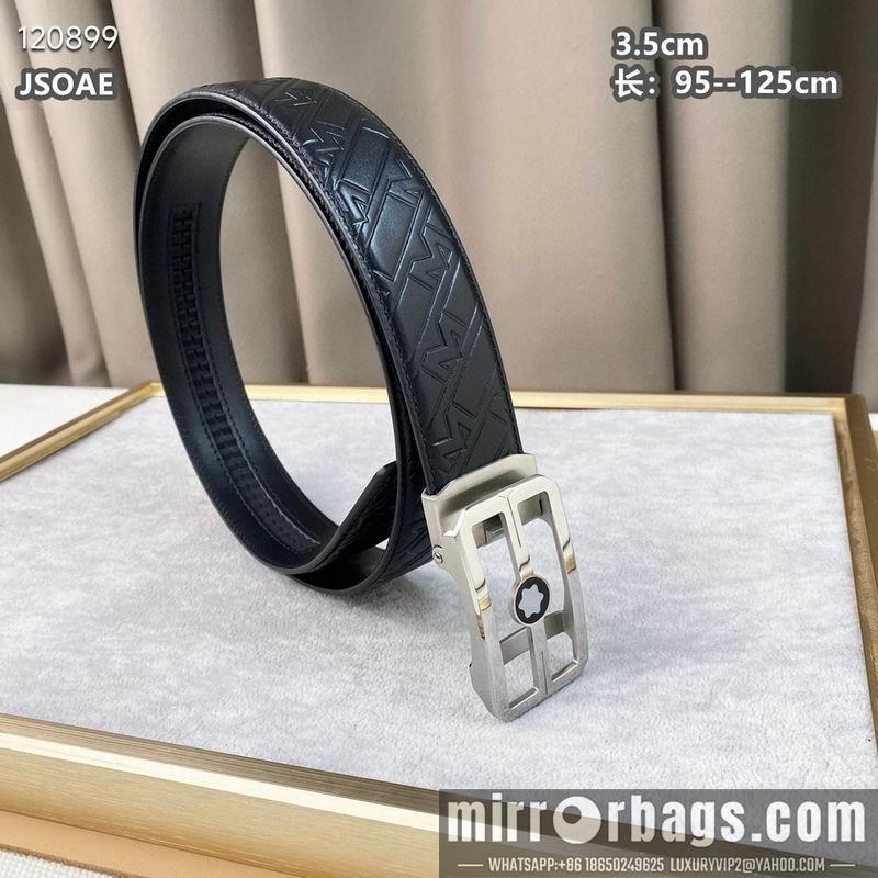 Montblanc belt 自动带 35mmX95-125cm 8L072004